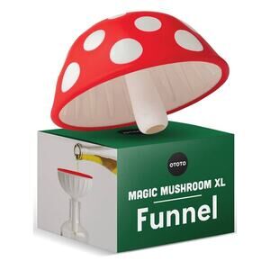 OTOTO Magic Mushroom XL - Foldable Kitchen Funnel Pour with Ease
